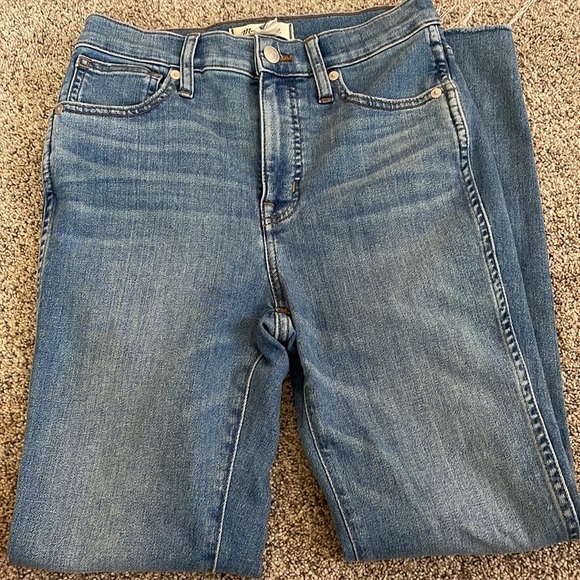 Madewell 10” high rise skinny 25 - Picture 2 of 4